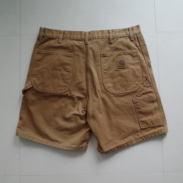 90s 칼하트 MADE IN USA 덕캔버스 워크 숏팬츠 36
