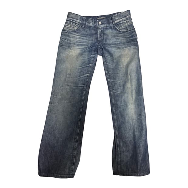 돌체앤가바나 워싱 데님 팬츠 34사이즈