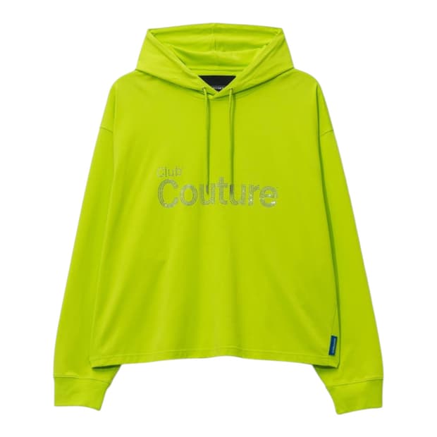 어나니머스 클럽 클럽 꾸뛰르 라인스톤 슬리브 후드 