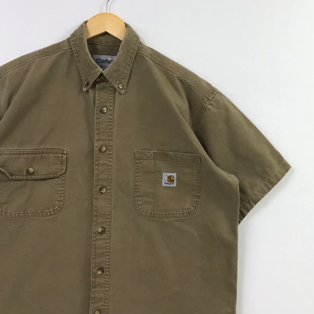 XL 칼하트 헤비 워크 셔츠