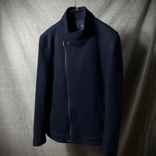 Schlussel Asymmetric Wool Jacket