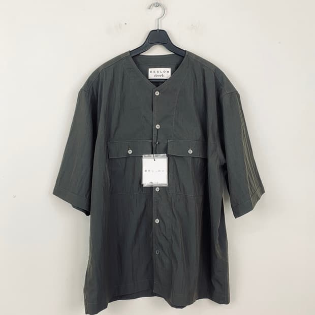 비슬로우 BESLOW x derek 반팔 셔츠 새상품 XL <81>
