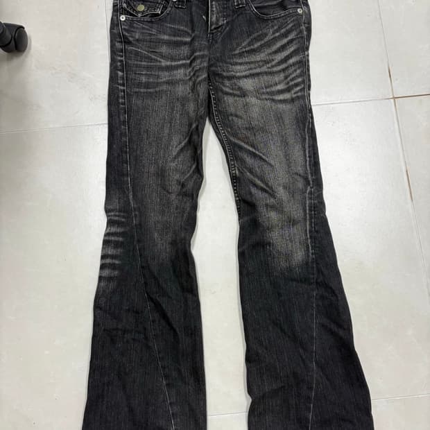 토네이도마트 플레어 데님