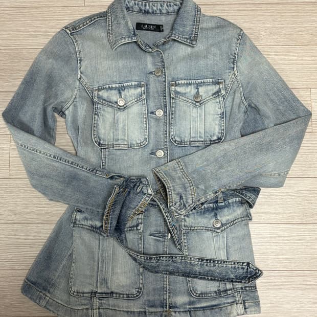 폴로 유틸리티 데님 셔츠
