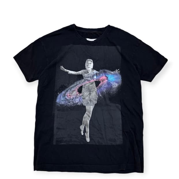 메종 마르지엘라 블랙 반팔 티셔츠