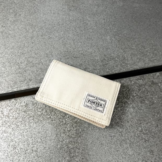 PORTER-DUCK CARD CASE (White) 