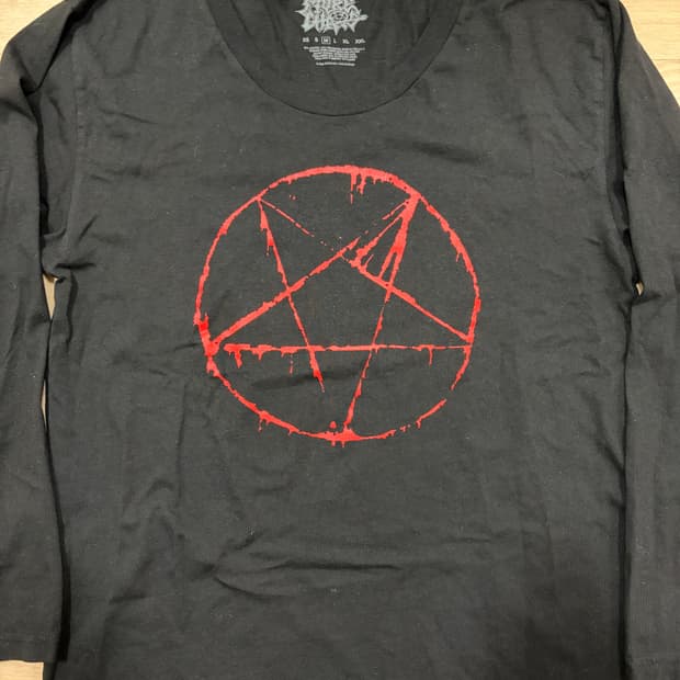 [M] 켄카슨 Ken Carson pentagram 펜타그램 롱슬리브