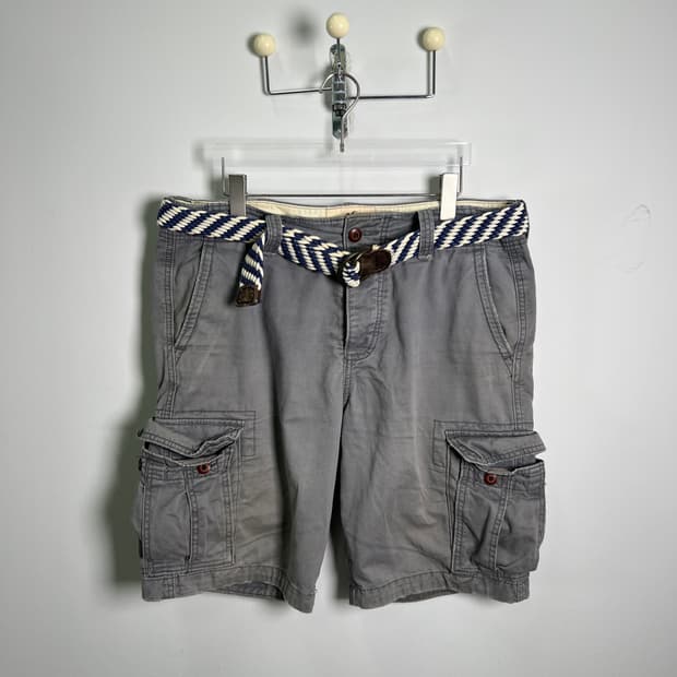 Hollister 홀리스터 Y2K 빈티지 밀리터리 카고 반바지 34