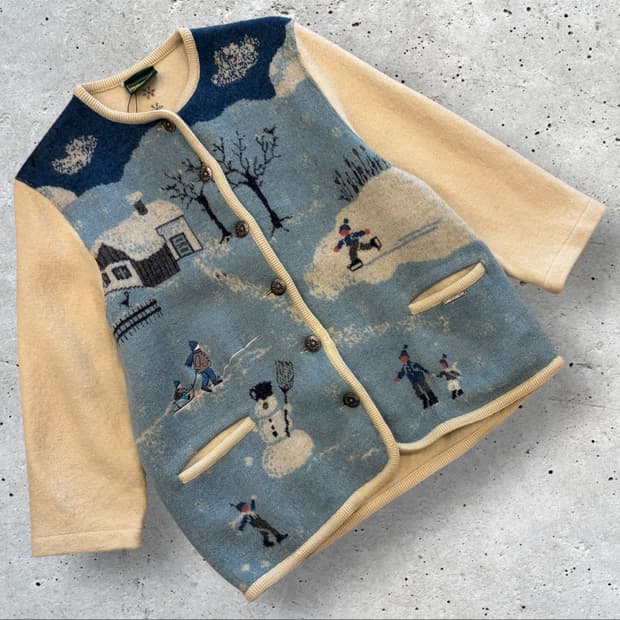 [42] Geiger 겨울 패턴 니트 가디건 D250