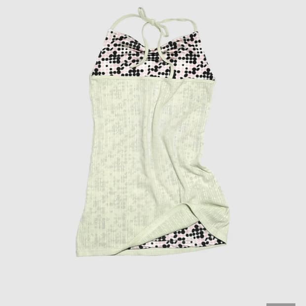 인앤양인하모니 Reversible halter top, melon