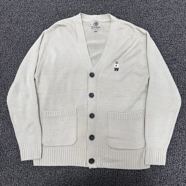 후아유 골든베어 케이블 니트 가디건 S