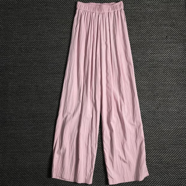 빈티지 와이드핏 나일론 우븐 트랙팬츠o 3665