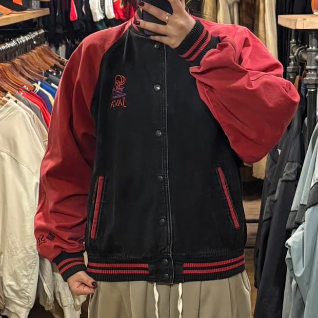 [HI] VTG 데님바시티자켓 블랙