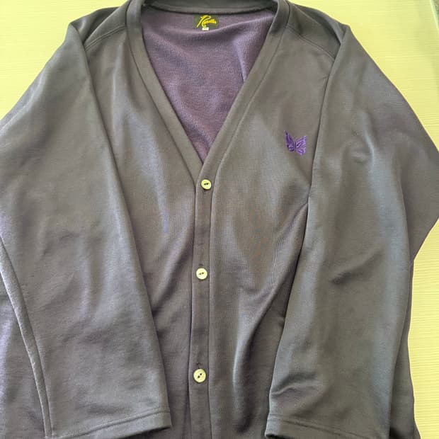 니들스 저지 가디건