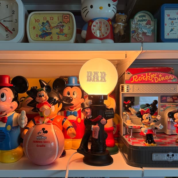 Vintage | 찰리 채플린 램프