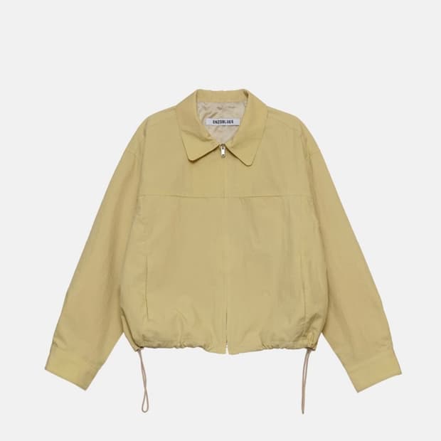 엔조블루스 셔츠 자켓 크림 옐로우
