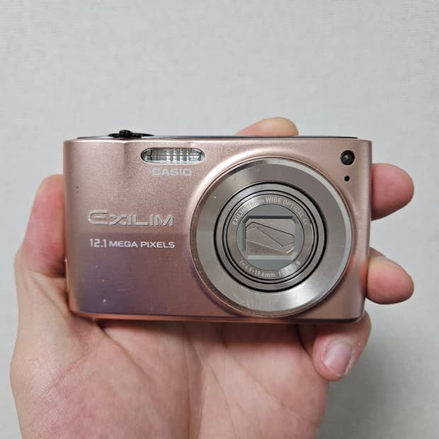 [태연 방지민 디카] 카시오 엑슬림 EX-Z400 핑크 빈티지 디카