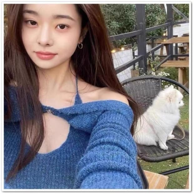 [프리지아 착용] 볼레로 홀터 니트 