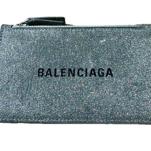 BALENCIAGA 발렌시아가 글리터 카드지갑