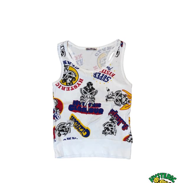 히스테릭 미니 그래픽 슬리브리스