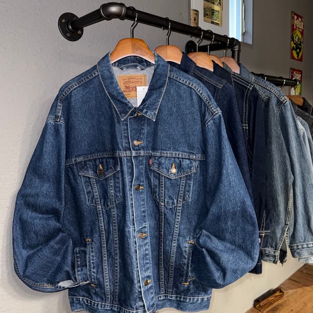 리바이스 90‘s USA 데님자켓  