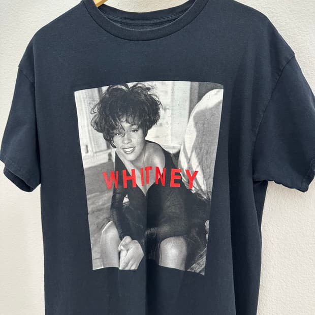 휘트니 휴스턴 Whitney Houston 오피셜 그래픽 티셔츠