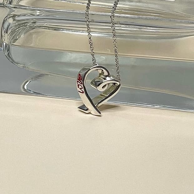 [정품] 티파니앤코 러빙하트 목걸이