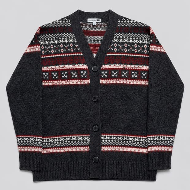 JW앤더슨 x 유니클로 페어아일 니트 가디건 L