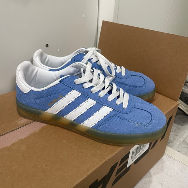 아디다스 스페지알 스카이블루 235