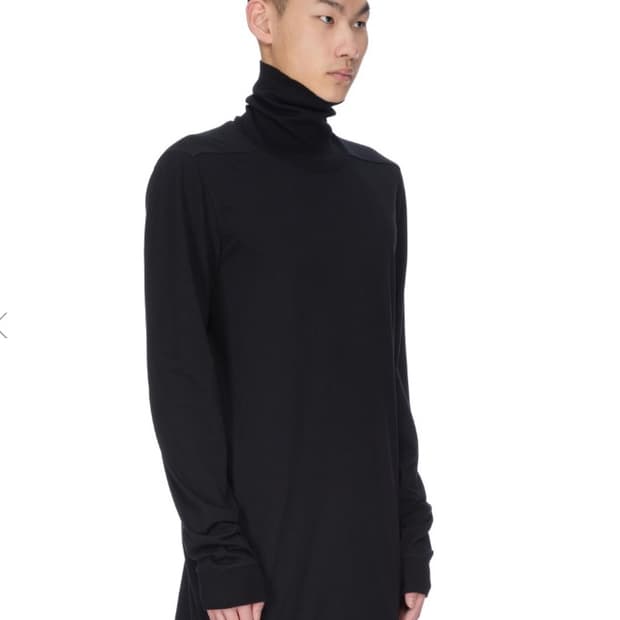 Rick Owens/서프티 터틀넥/블랙/XL