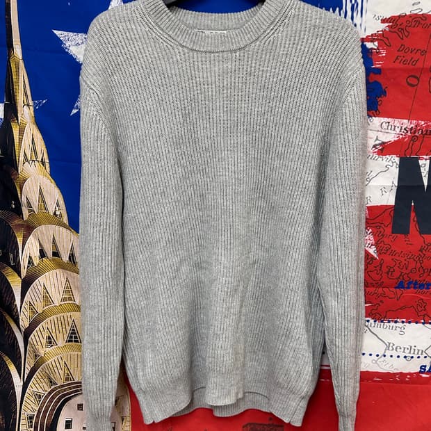 s급 ZARA 자라 오버핏 그레이니트 XL105