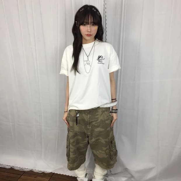 Mont bell Monkey Graphic Tee