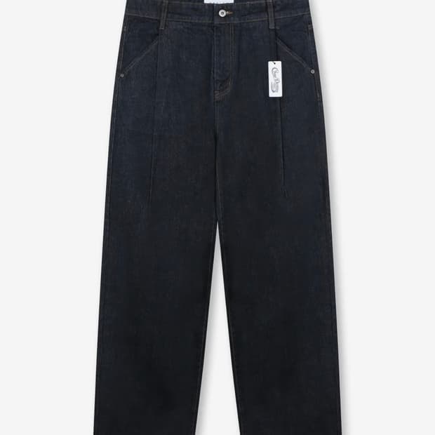 비슬로우 콘 밀 딥 원턱 진 인디고 32사이즈 