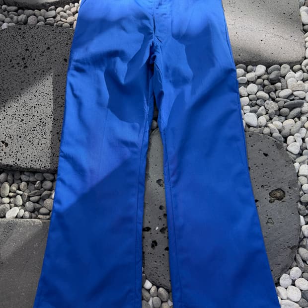 (DEADSTOCK)1970s TERGAL FLARE 프렌치 플레어팬츠