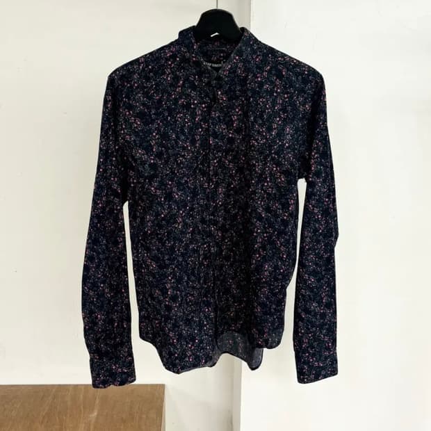 Raf simons floral shirt