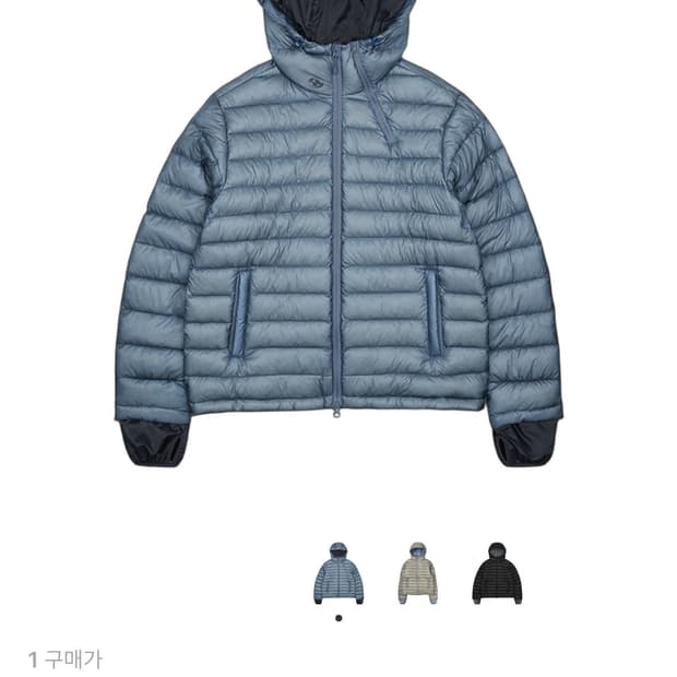 산산기어 서픽스 푸퍼 자켓 네이비 - 25FW