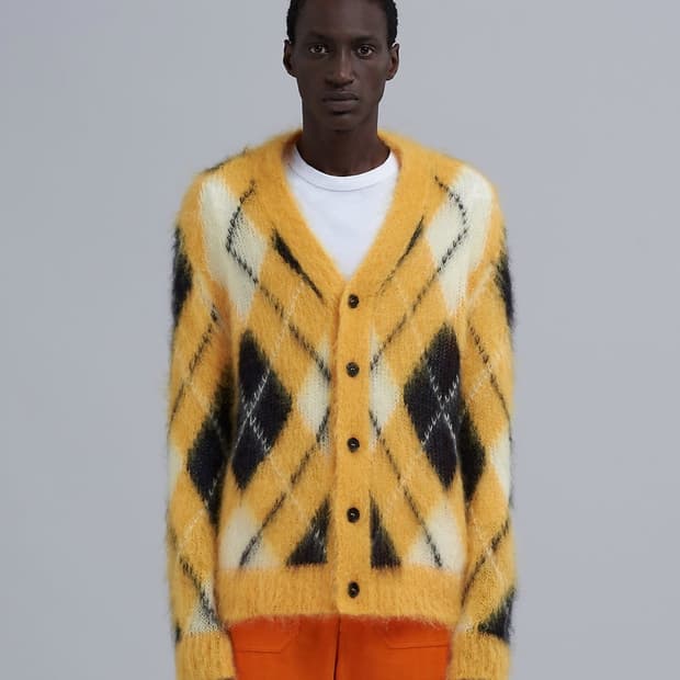 마르니 모헤어 가디건