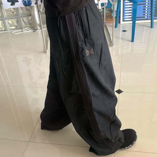 H.D track pants-6oz denim 트랙팬츠