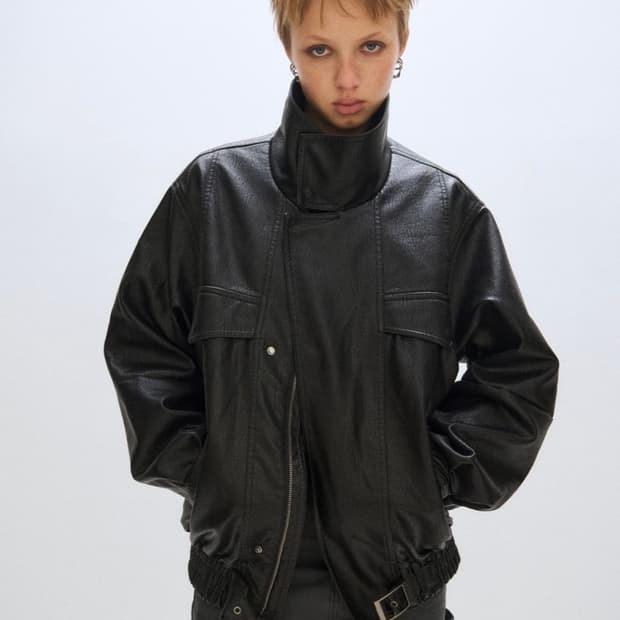 플리즈프로젝트 레더자켓