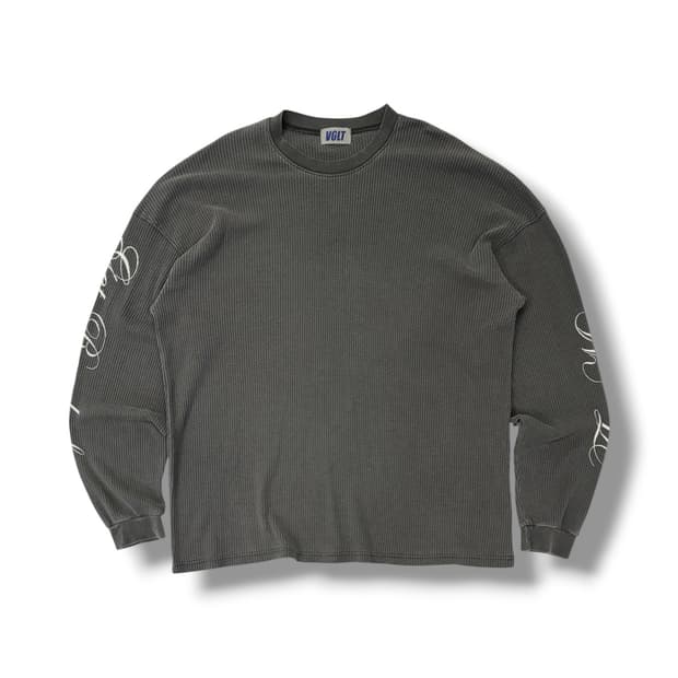 볼트 와플 롱슬리브 티셔츠 (3XL)  