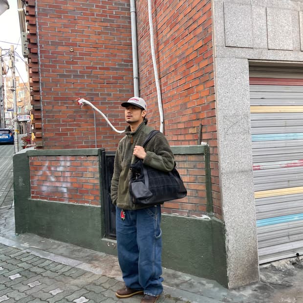 우영미 14시즌 울 토트백