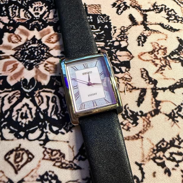 세이코 빈티지 쿼츠 시계