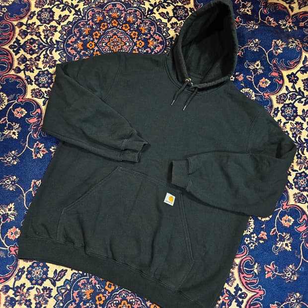 칼하트(Chrhartt) 오리지널핏 시그니쳐 기모 후드티 XL