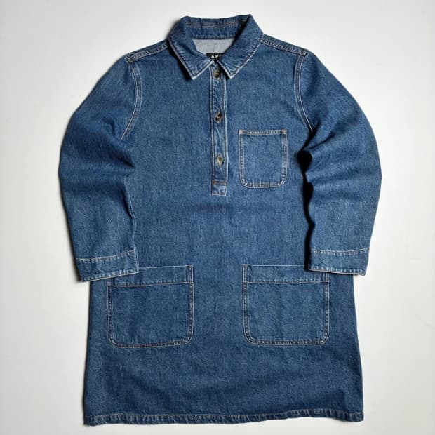 아페쎄 A.P.C. 오렐리아 데님 미니 원피스 R1144