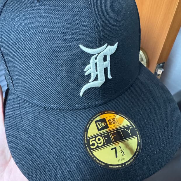 뉴에라 피어 오브 갓 X MLB 시카고 화이트삭스 피티드캡 블랙 712