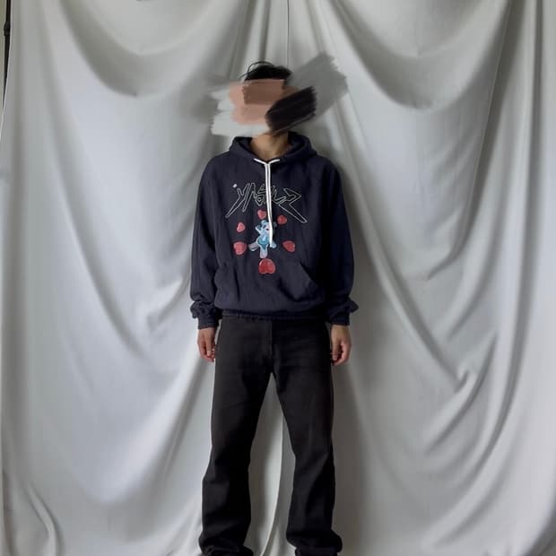 sundayoffclub 선데이오프클럽 프린팅 후드