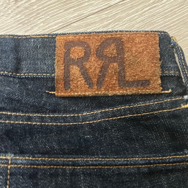 더블알엘 RRL 로우 스트레이트 셀비지 데님