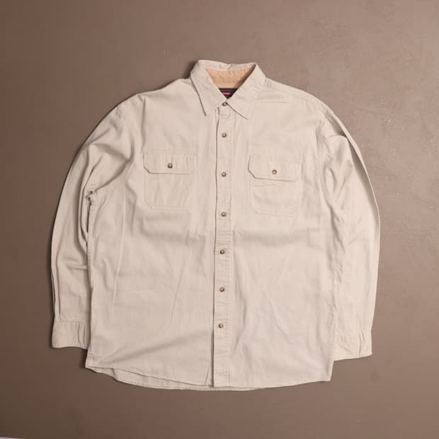 랭글러 코튼 워크셔츠 A1566