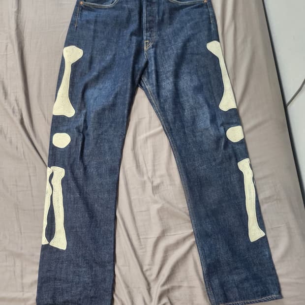 캐피탈 멕시칸 턱시도 본 데님