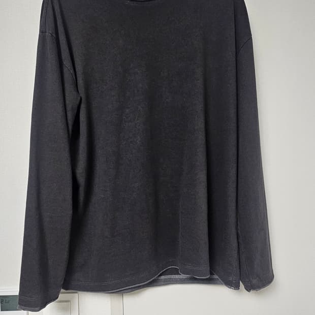 2)폴리테루 25 레이어드 롱슬리브 차콜(1회착)